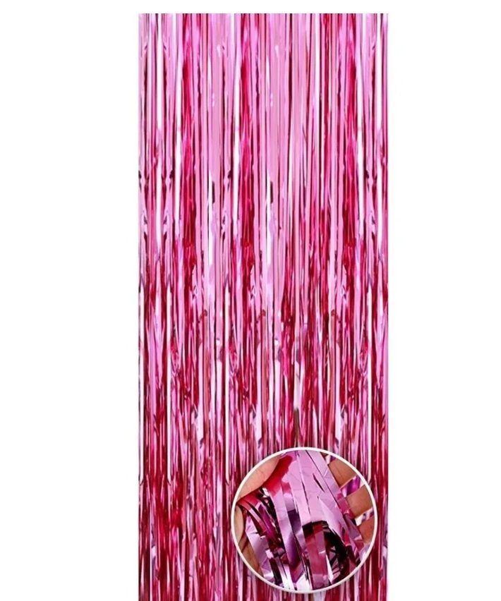 X2 Guirnalda Cortina Metálicas Cortina De Cumpleaños Decoración Decoracion Para Fiestas Cortina-6