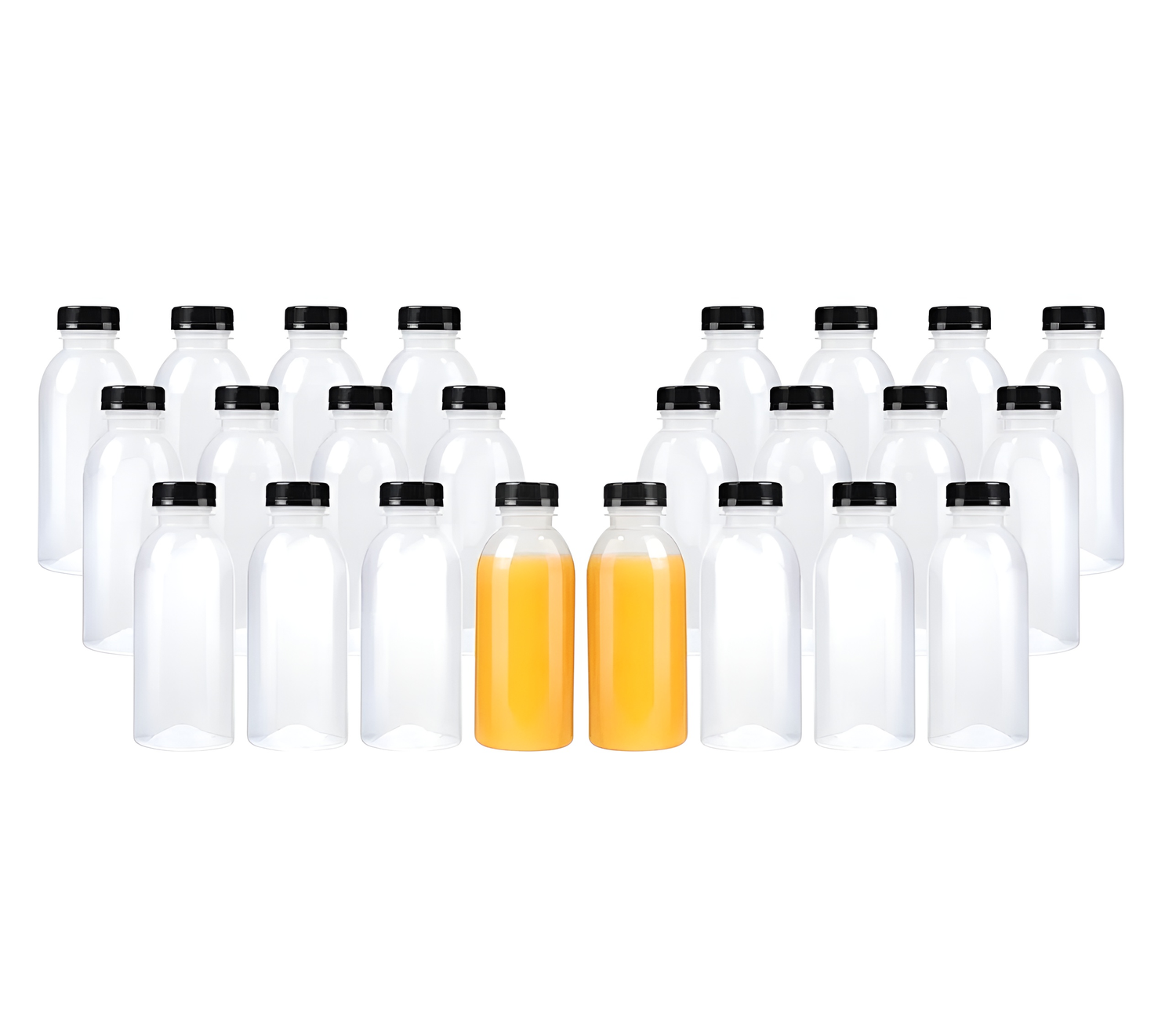 X70 Botellas Con Tapa Botellas Plasticas Transparentes 500ml botellas transparentes-0