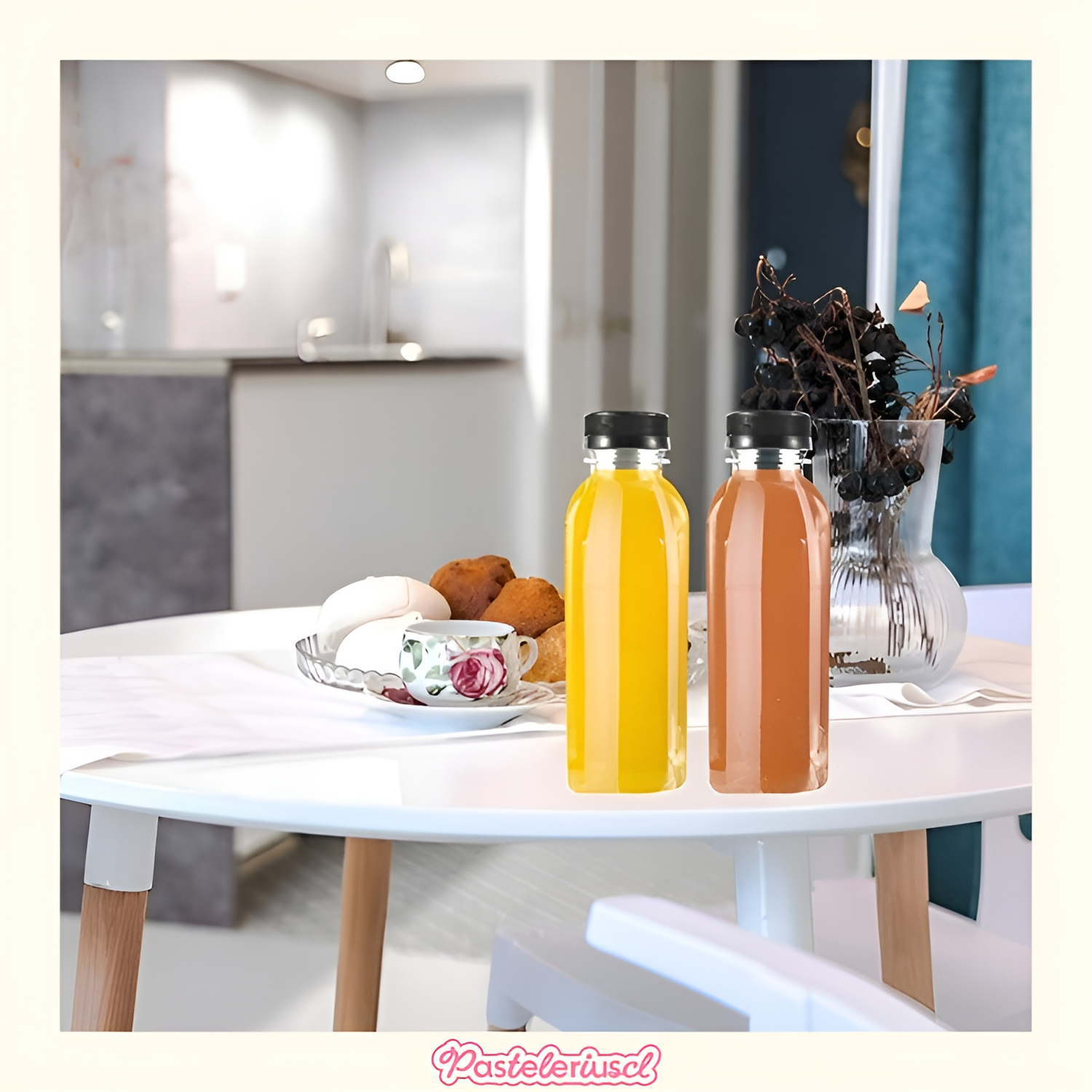 X70 Botellas Con Tapa Botellas Plasticas Transparentes 500ml botellas transparentes-3