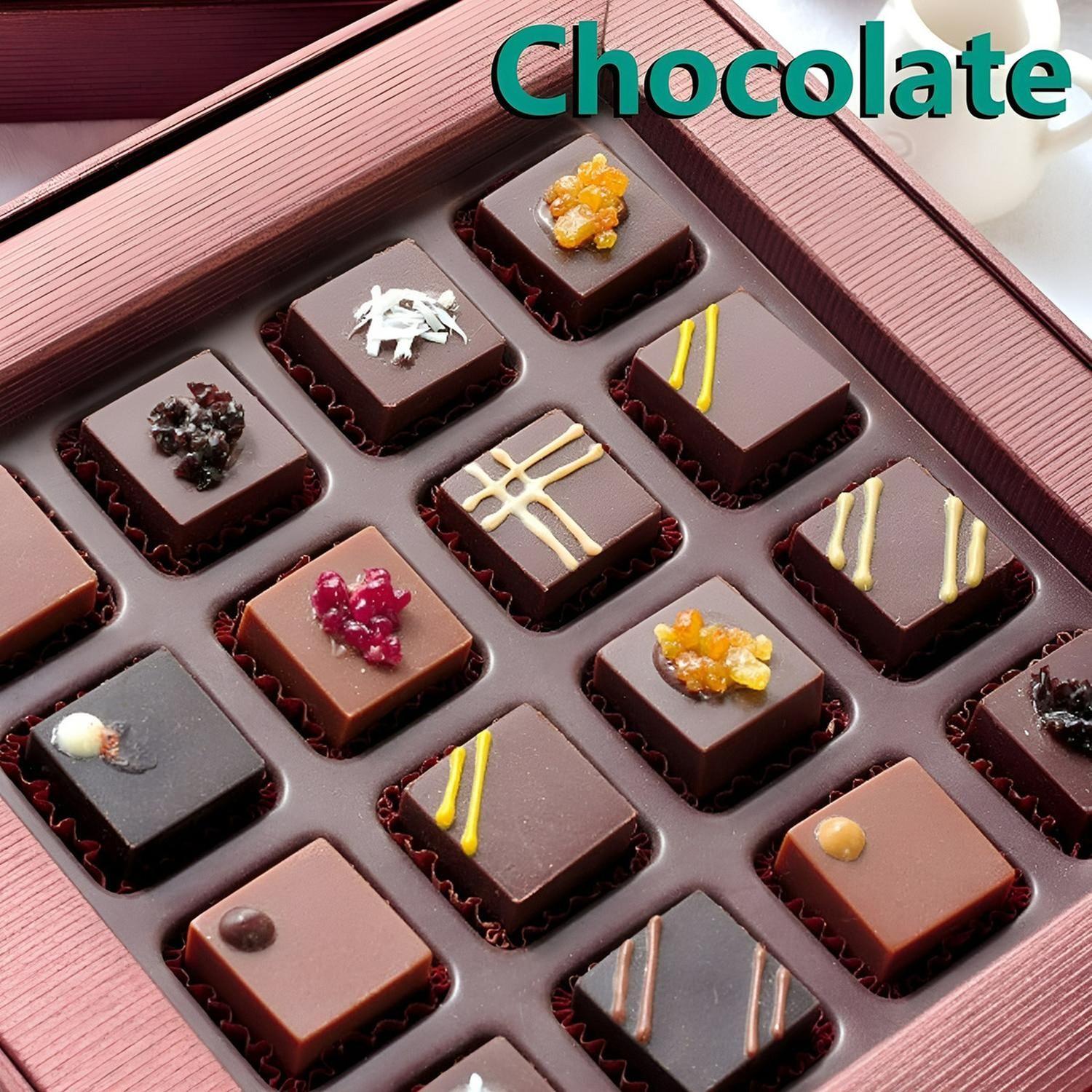 Moldes Chocolate Moldes De Chocolate Policarbonato Cuadrado-2