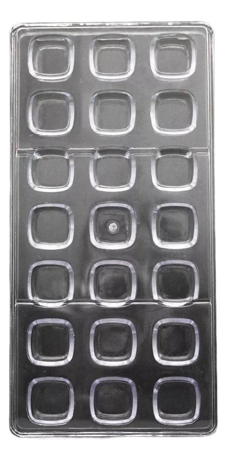 Moldes Chocolate Moldes De Chocolate Policarbonato Cuadrado-5