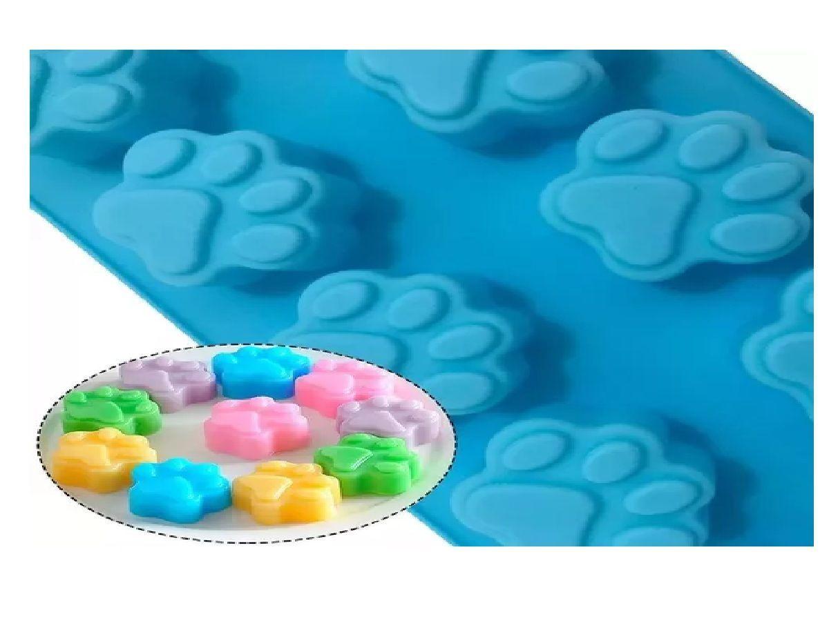 Pack X10 Moldes De Chocolate Moldes Silicona Patitas Patas -3