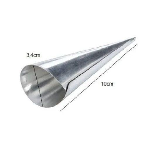 Pack X30 Cono Molde Para Cannoli molde cocina Cachito Croissant Pan Danes Molde Molde-2