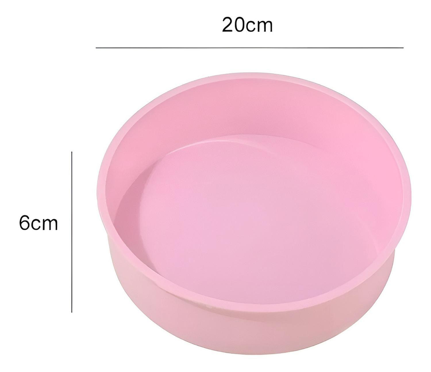 X2 Molde Silicona Molde De Torta Molde De Silicona Mini 20cm Multicolor / Pequeño 20cm-2