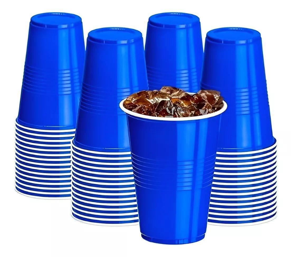40 Vasos Plasticos Desechables Vaso Desechable Grande 500ml-0