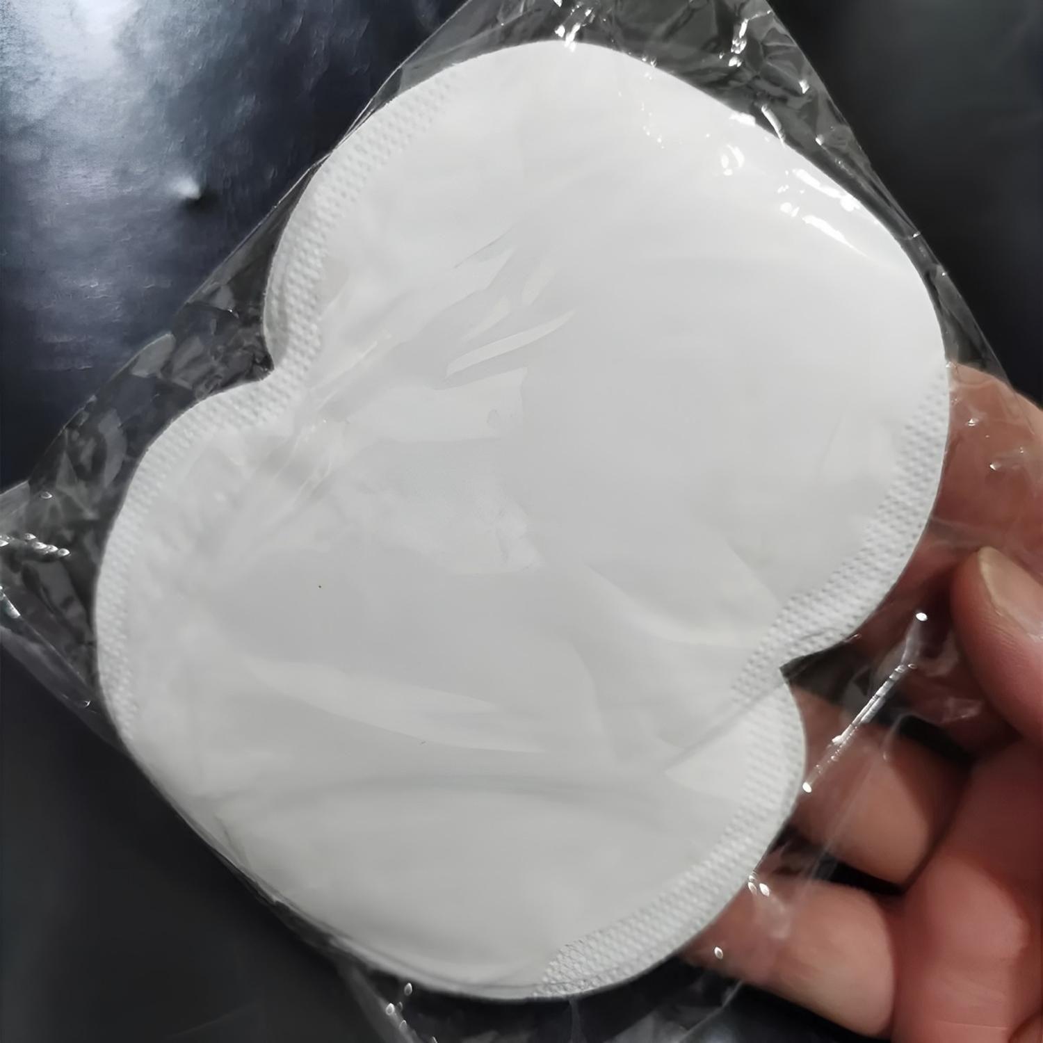 100 Parches Protectores Piel Antitranspirantes Axilas Polera Blanco-8