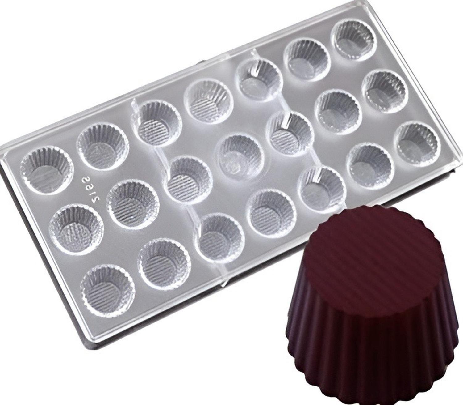 Moldes Chocolate Moldes De Policarbonato Circular-0