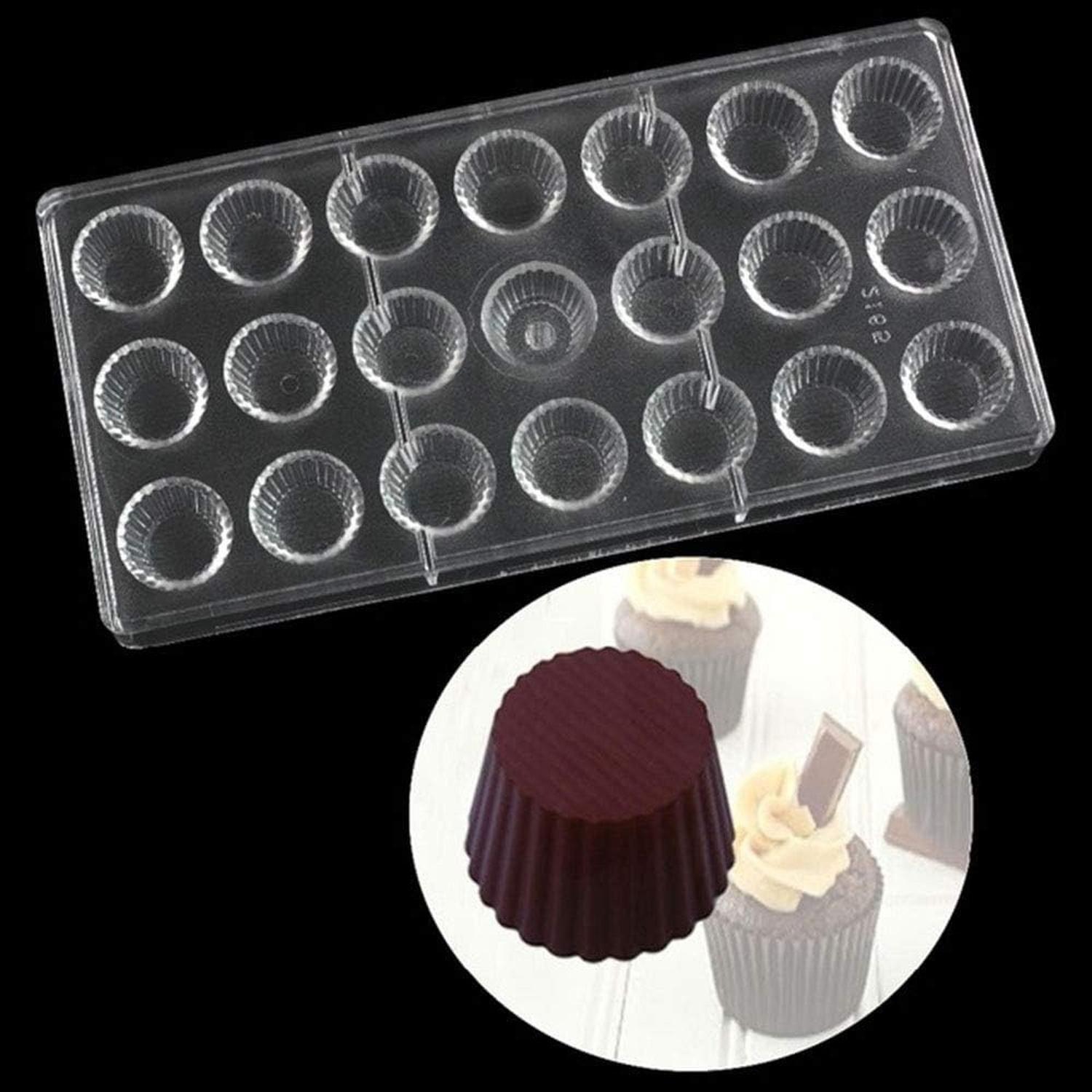Moldes Chocolate Moldes De Policarbonato Circular-4