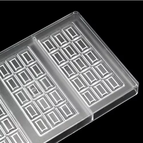 Pack X2 Molde Chocolate Molde Policarbonato Barra Chocolate -7