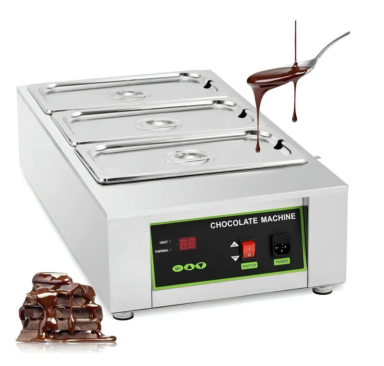 Olla Para Fundir Maquina Derretir Chocolate Olla Fondue 3cav-2