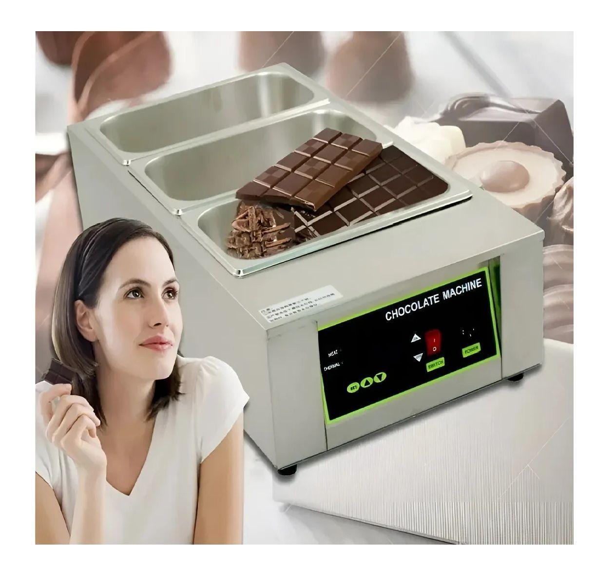 Olla Para Fundir Maquina Derretir Chocolate Olla Fondue 3cav-3