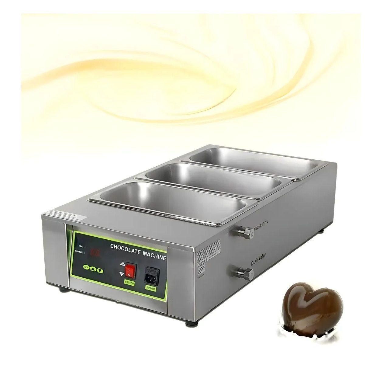 Olla Para Fundir Maquina Derretir Chocolate Olla Fondue 3cav-4