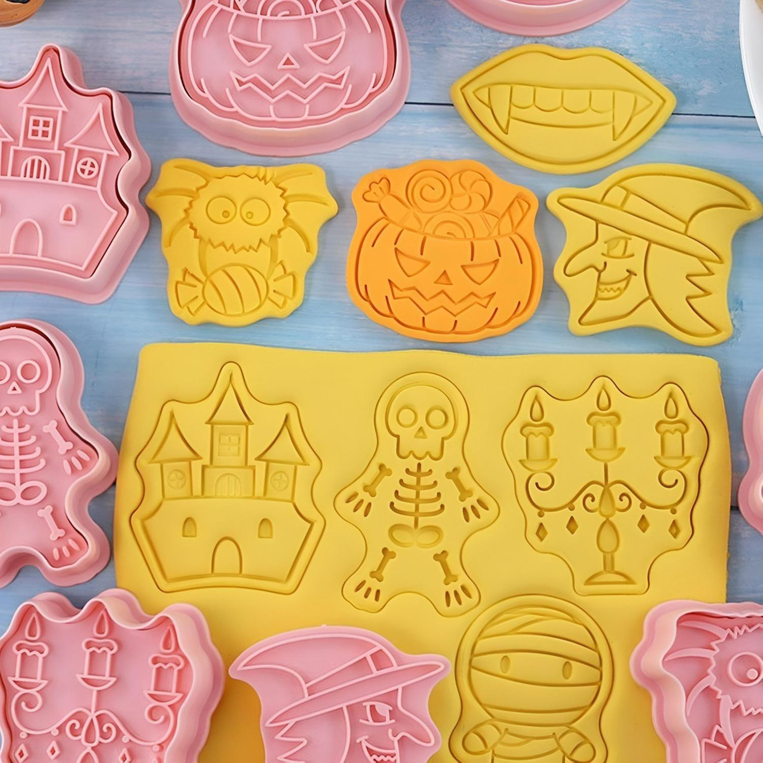 Moldes Galletas Halloween Cortadores De Galletas Cortador-4