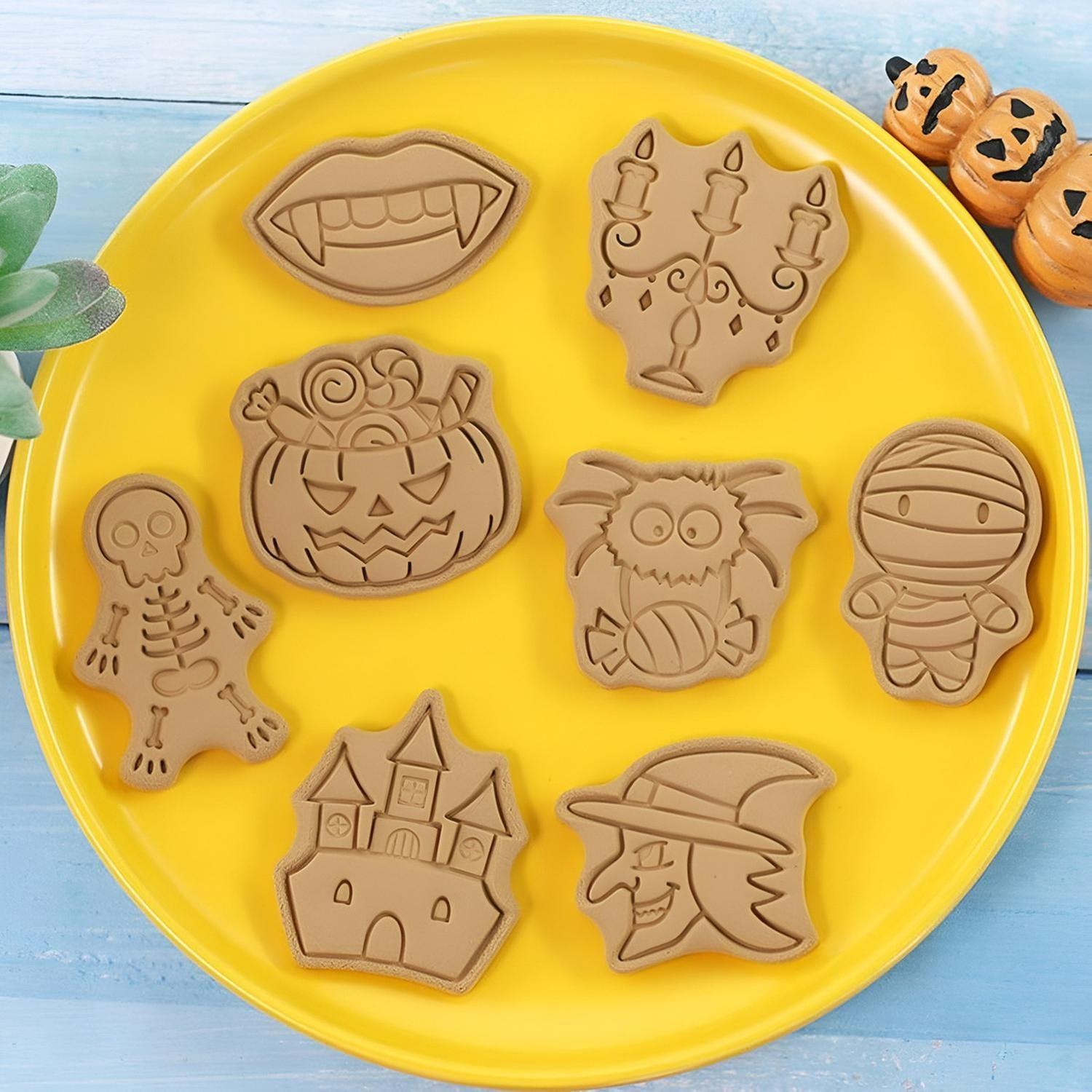 Moldes Galletas Halloween Cortadores De Galletas Cortador-5