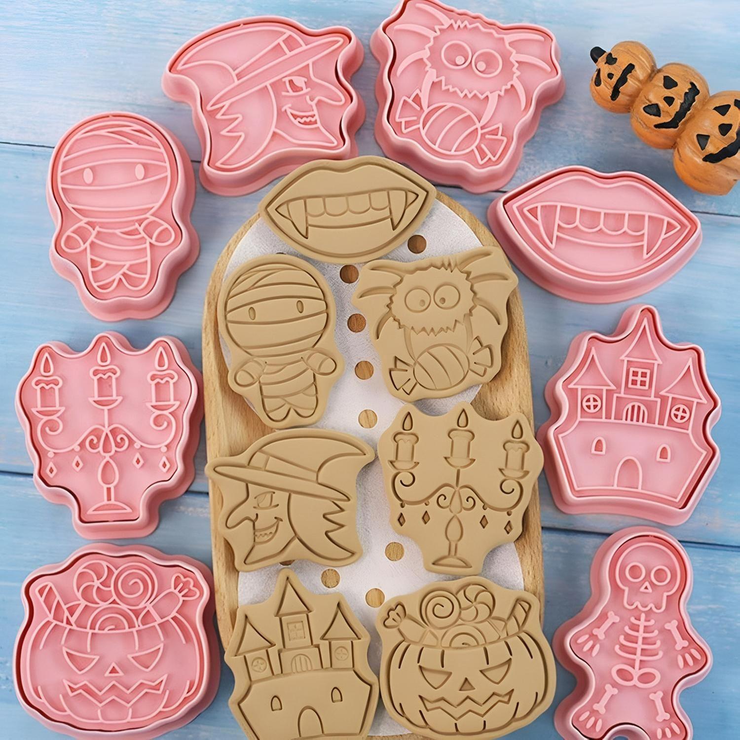 Moldes Galletas Halloween Cortadores De Galletas Cortador-7