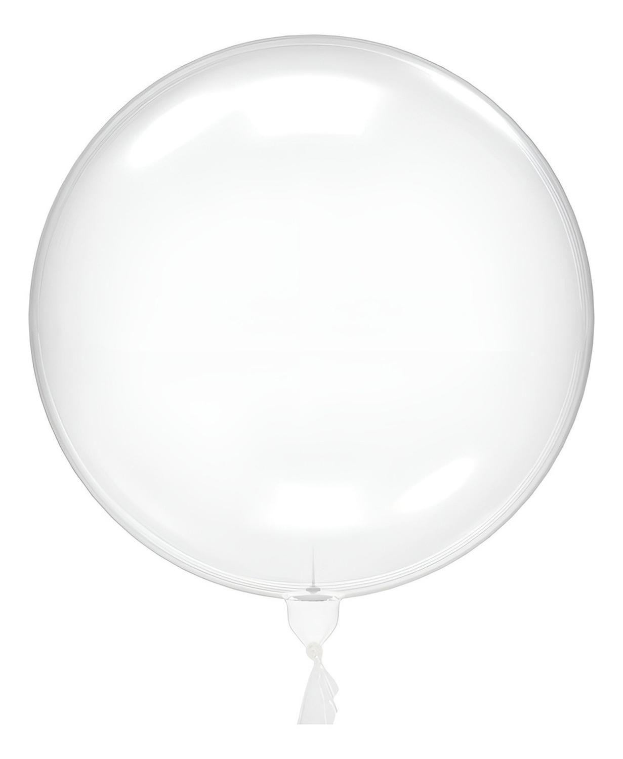 Pack X10 Globos Led Globo Burbuja Decoración Fiesta 24cm Blanco-0