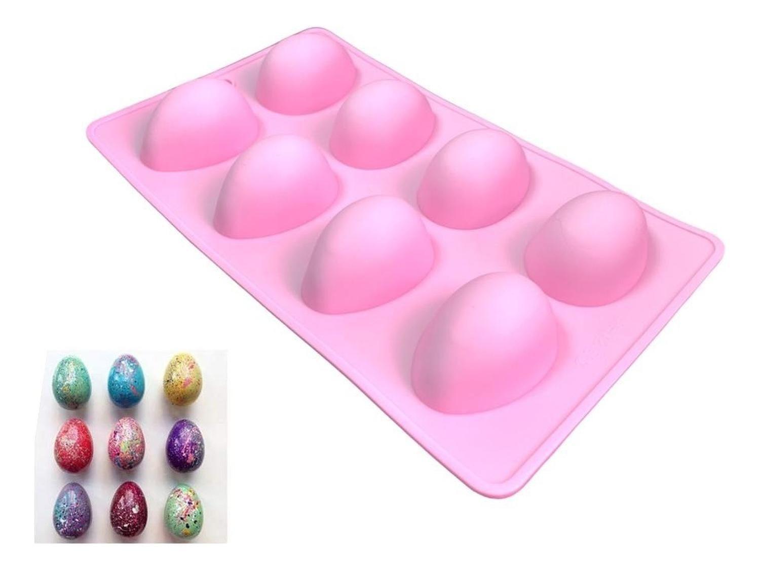 Molde Chocolate Huevo Pascua Molde Chocolate Silicona Pascua Surtido-3