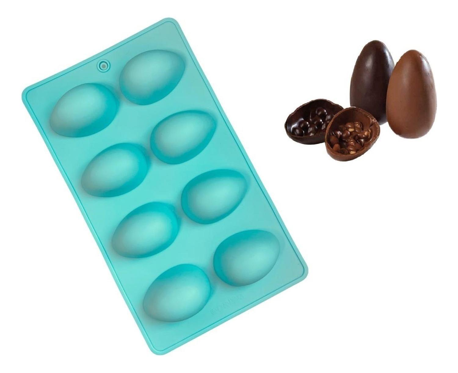 Molde Chocolate Huevo Pascua Molde Chocolate Silicona Pascua Surtido-5