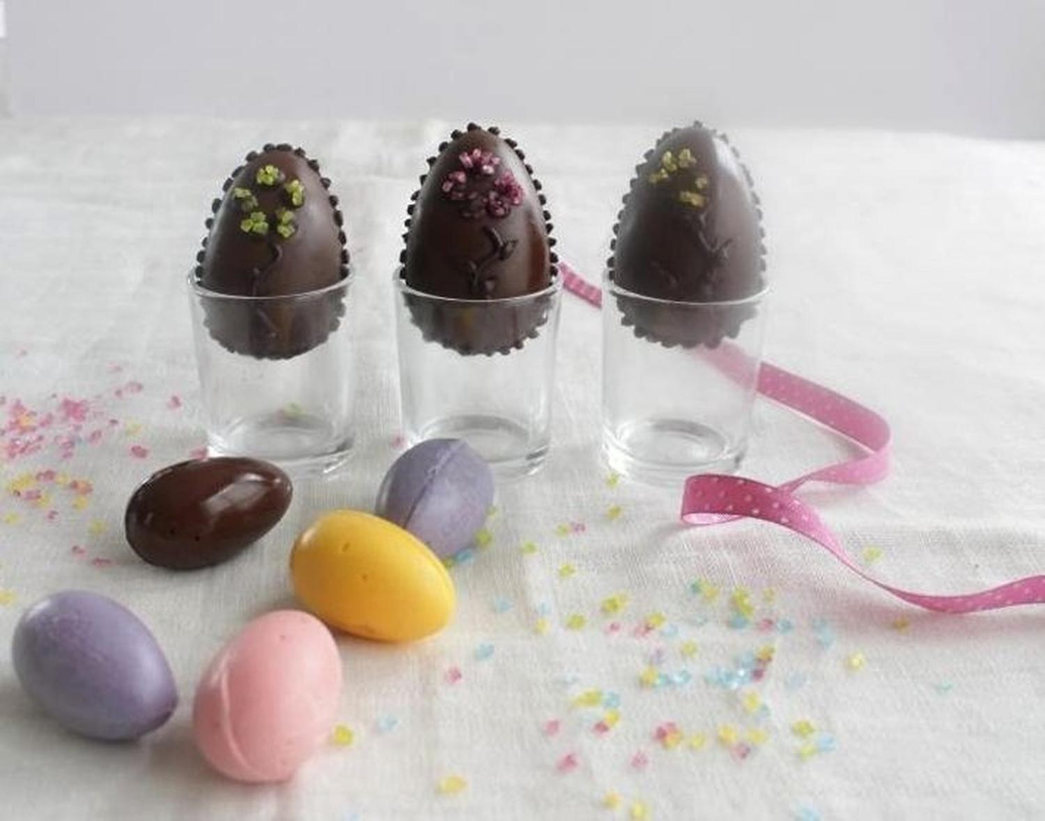 Molde Chocolate Huevo Pascua Molde Chocolate Silicona Pascua Surtido-8