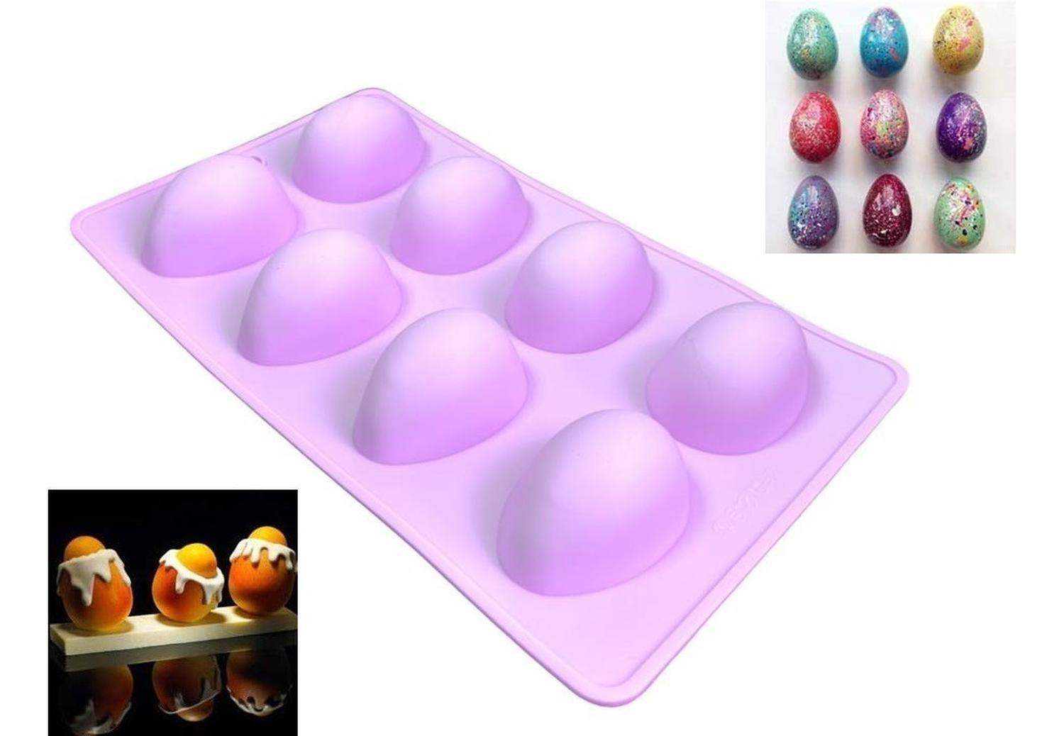 Molde Chocolate Huevo Pascua Molde Chocolate Silicona Pascua Surtido-9