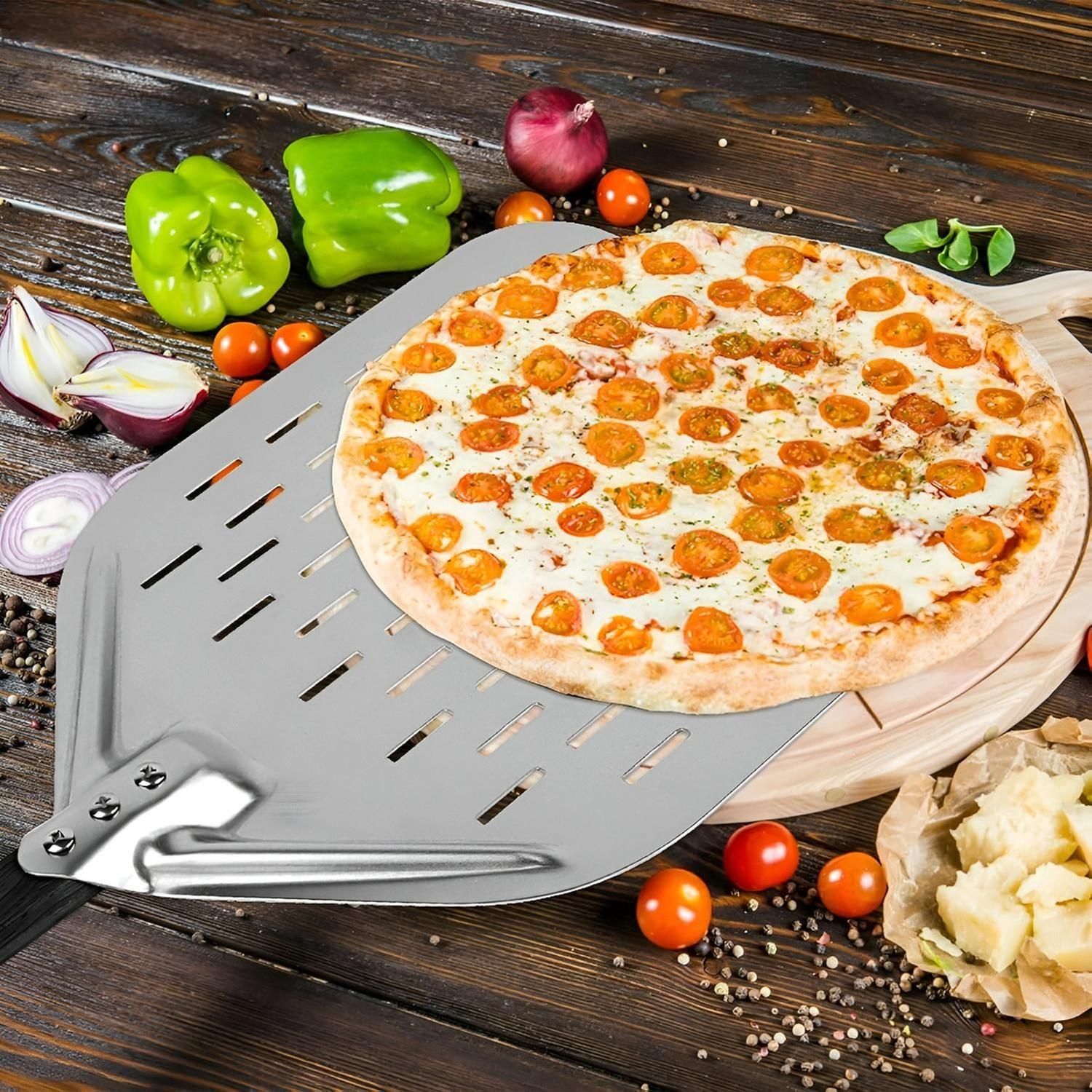 Pala Para Pizza Espatula Pizza Pala De Pizza Perforada 30Cm-5