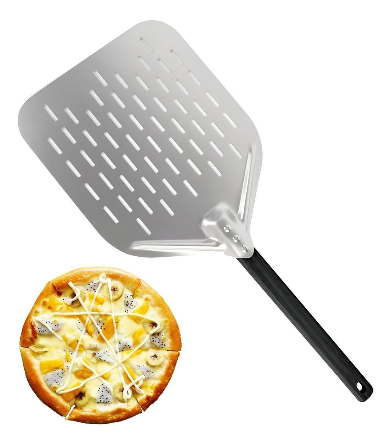 Pala Para Pizza Espatula Pizza Pala De Pizza Perforada 30Cm-9