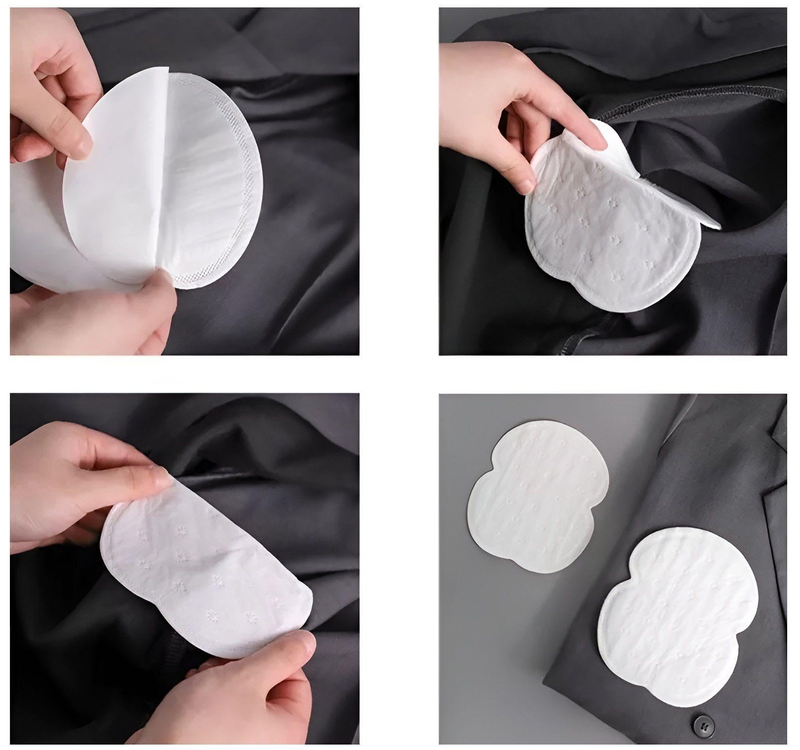50 Parches Protectores Piel Antitranspirantes Axilas Polera-3