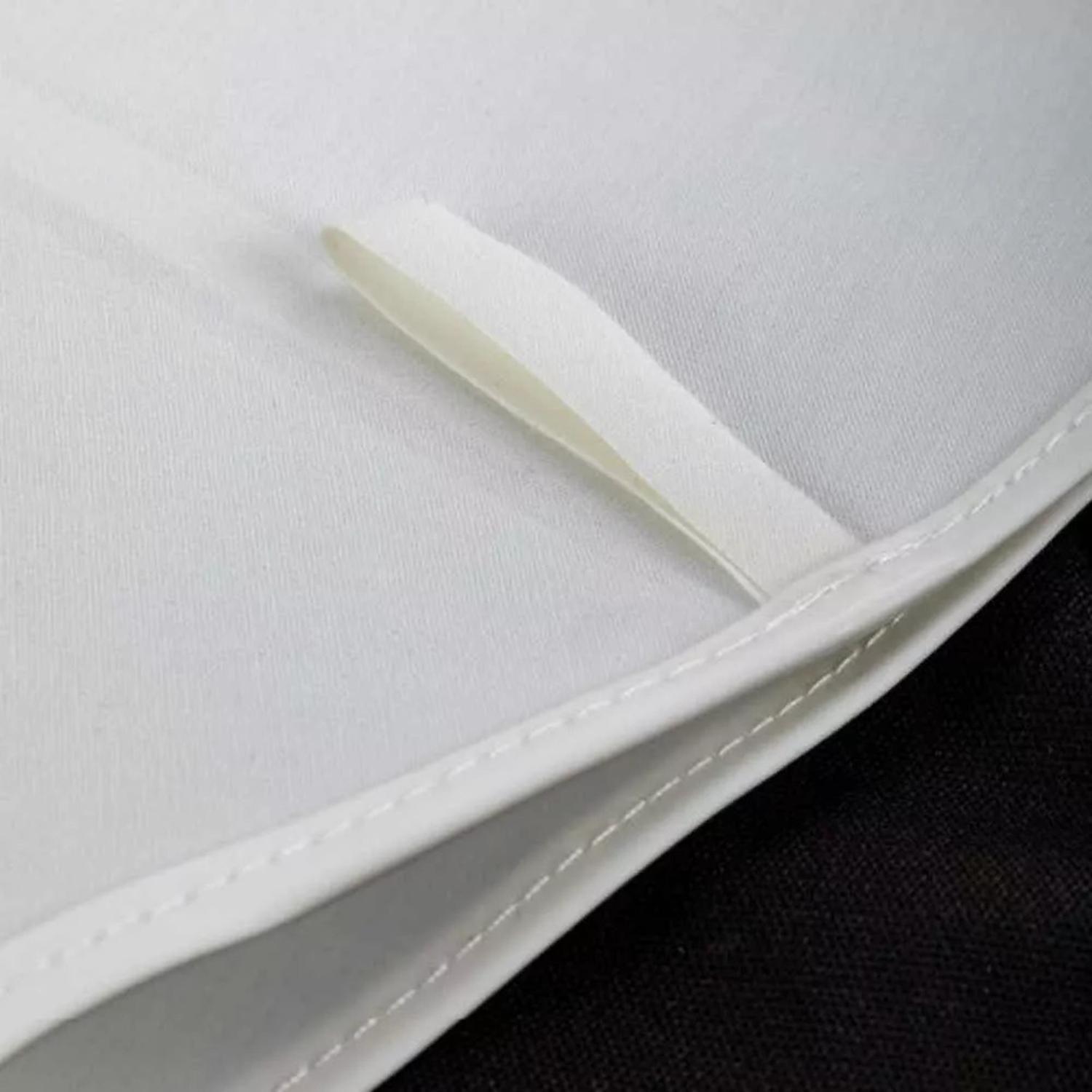 Pack X5 Manga Pastelera Profesional Tela Mangas De Tela 40cm Blanco-6