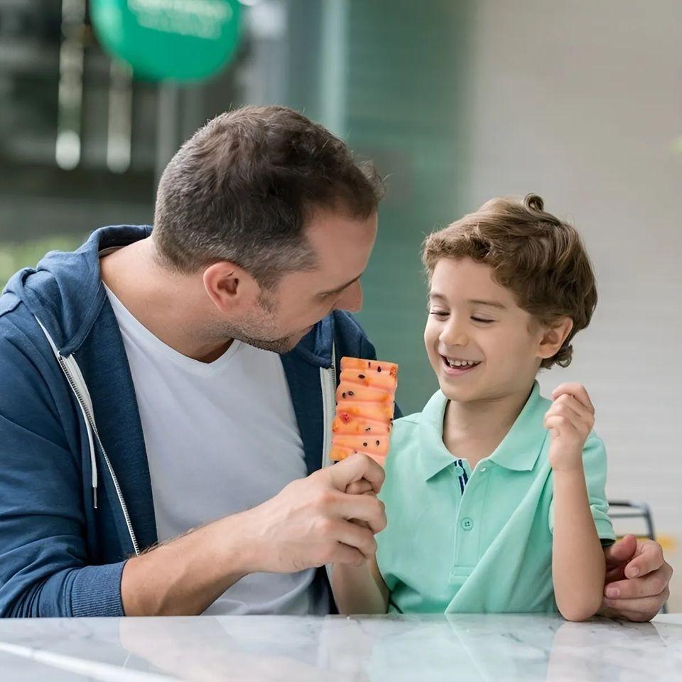 X2 Moldes De Silicona Para Helados Molde Paletas Helado 446-4