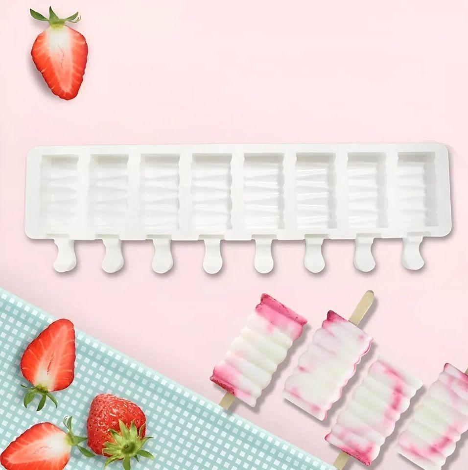 X2 Moldes De Silicona Para Helados Molde Paletas Helado 446-7
