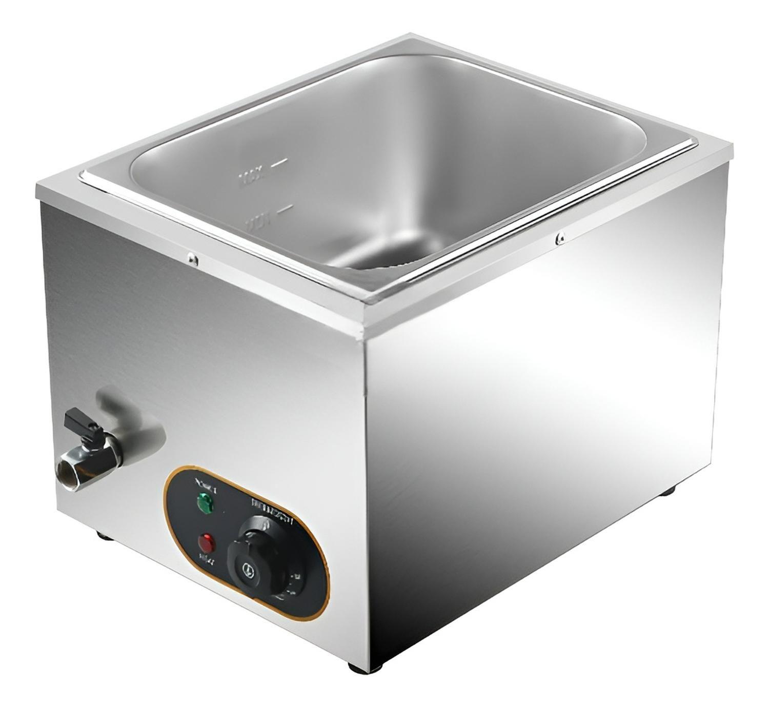 Chafer Bufetera Baño Maria Electrico Chafing Buffet Vapor 6l-7