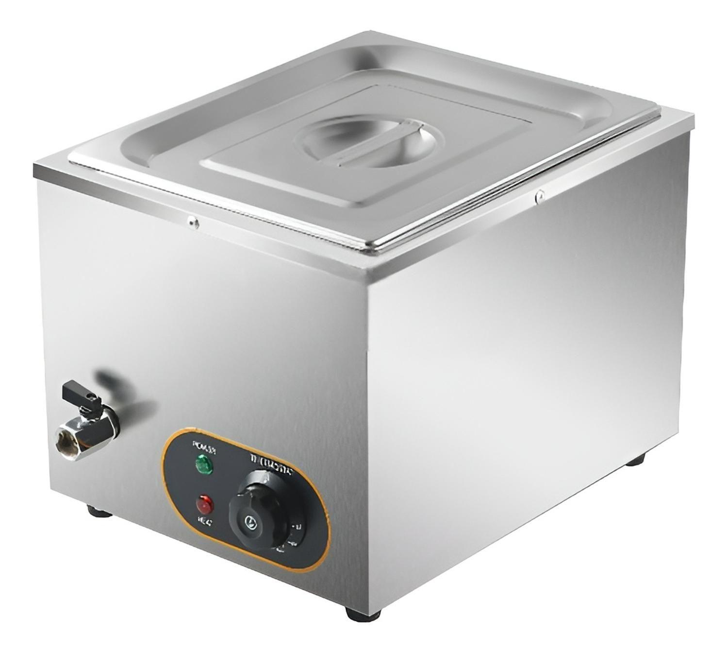 Chafer Bufetera Baño Maria Electrico Chafing Buffet Vapor 6l-9