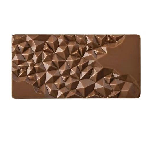 Pack X4 Molde De Chocolate Molde Policarbonato Barra Cristal-5