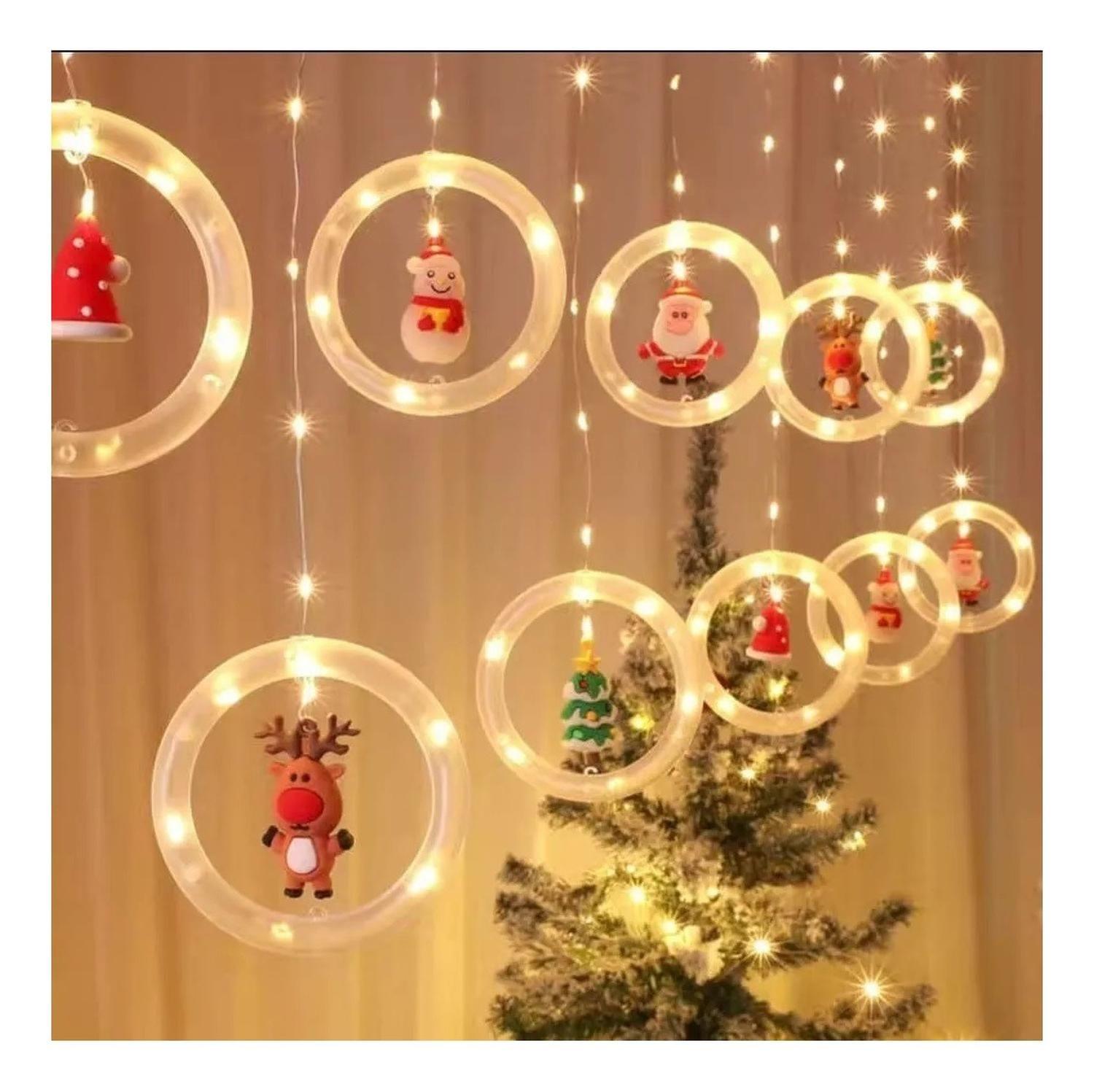 Cascada Guirnaldas Navidad Luces Guirnalda Luces Navideñas-7