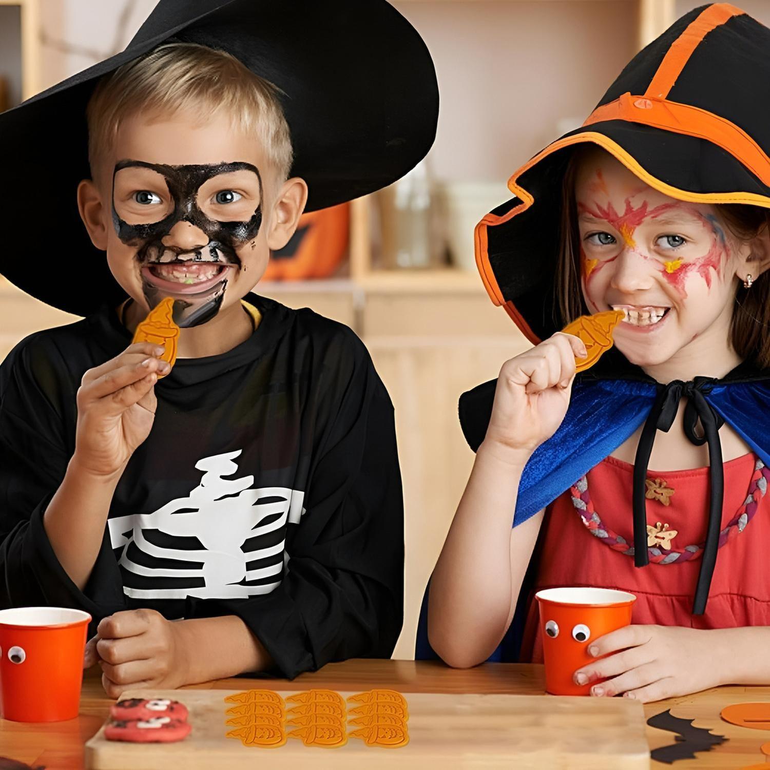 8 Moldes Para Galletas Cortadores De Galletas De Halloween-4