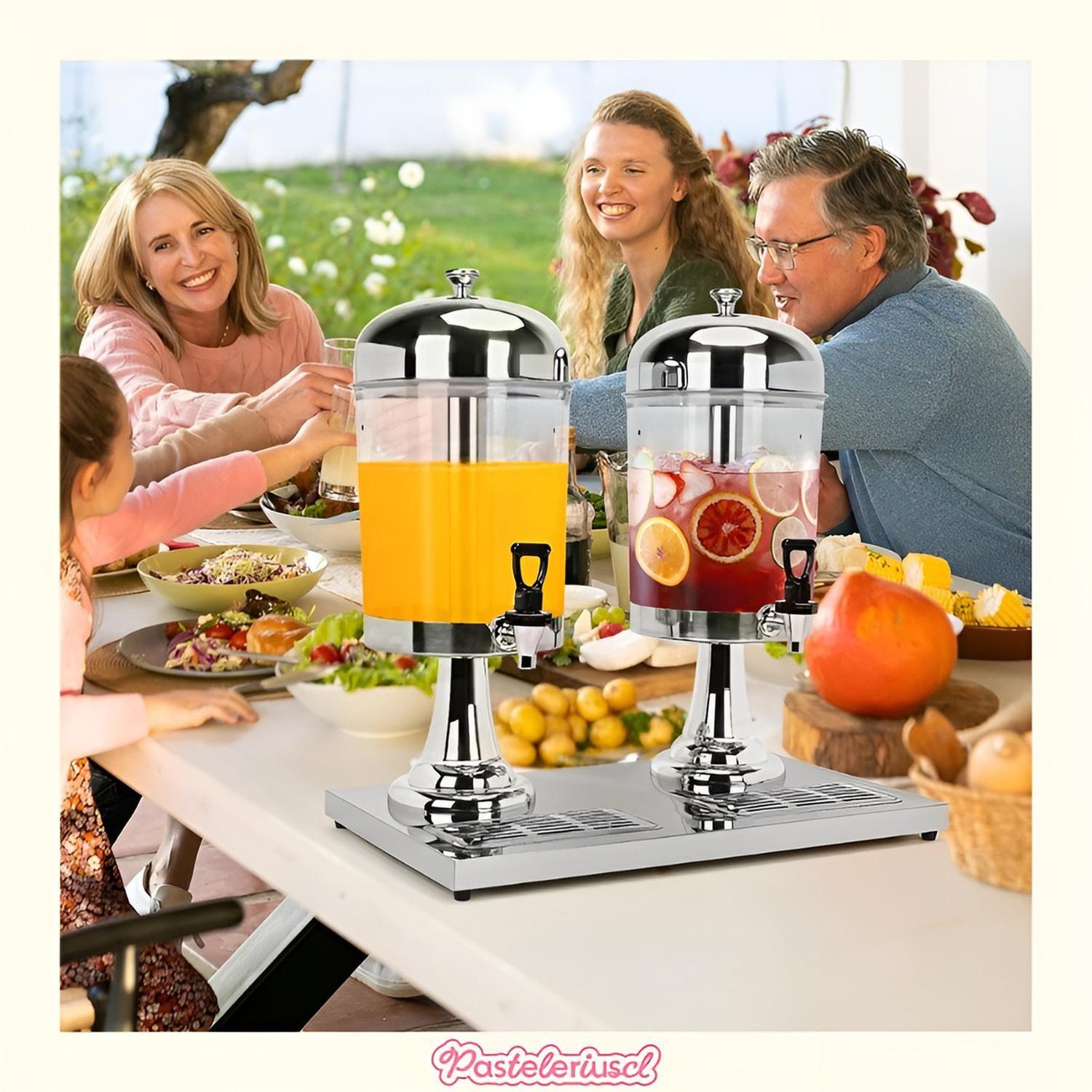 Dispensadores Doble De Bebidas Para Fiestas Jarras De 4.5l-1