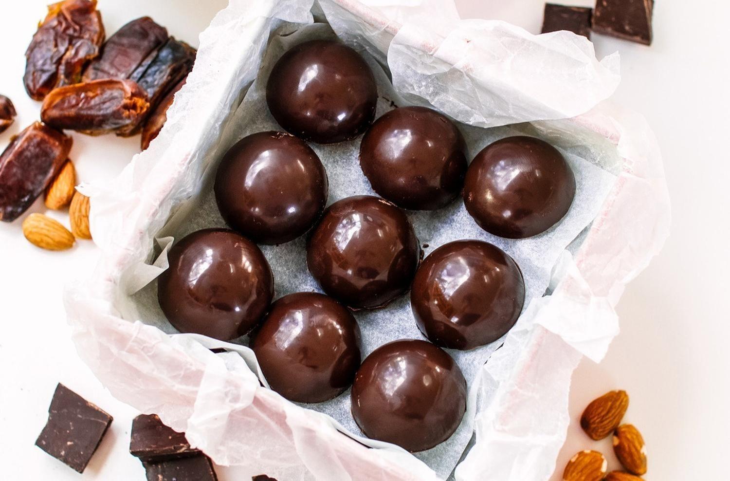 Pack X2 Moldes Chocolate Moldes De Chocolate 15circulo Gris-7
