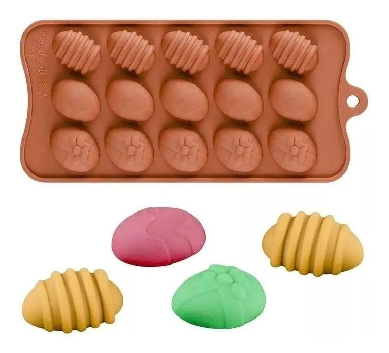Moldes De Chocolate Mini Huevitos Molde Chocolate Molde De Silicona Huevos Molde De Silicona Huevos-3