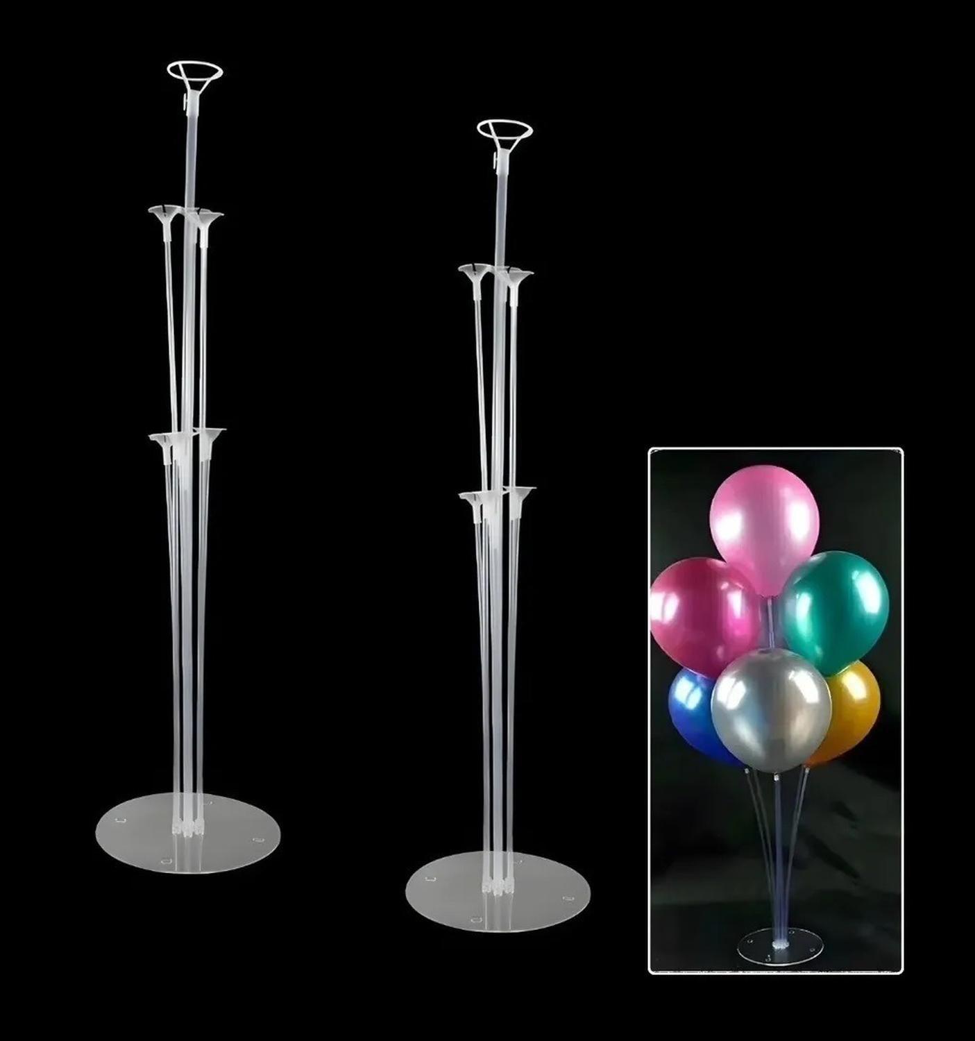 X4 Soporte De Globos Varillas Para Globos Varilla De Globos Transparente-7