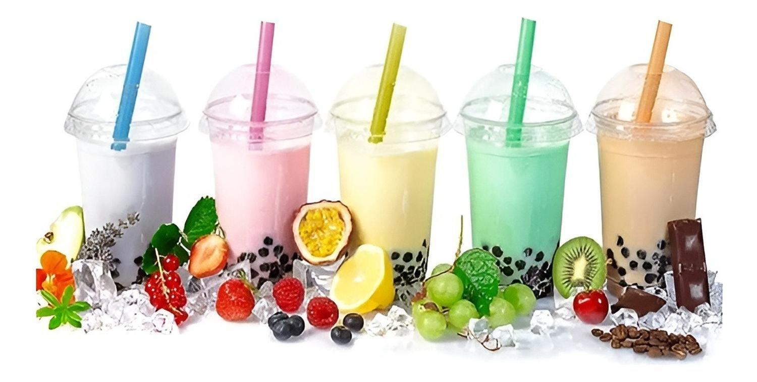 100 Vaso Desechable Vaso Plastico Con Tapa Domo Con Hoyo 16z Transparente-5