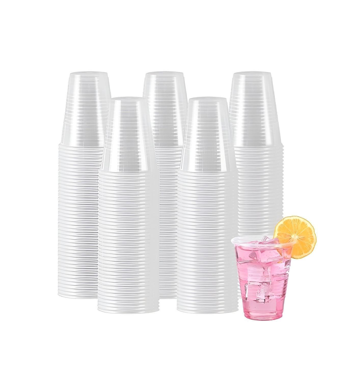 Pack x2.500 vasos desechables vasos plásticos 200ml-0