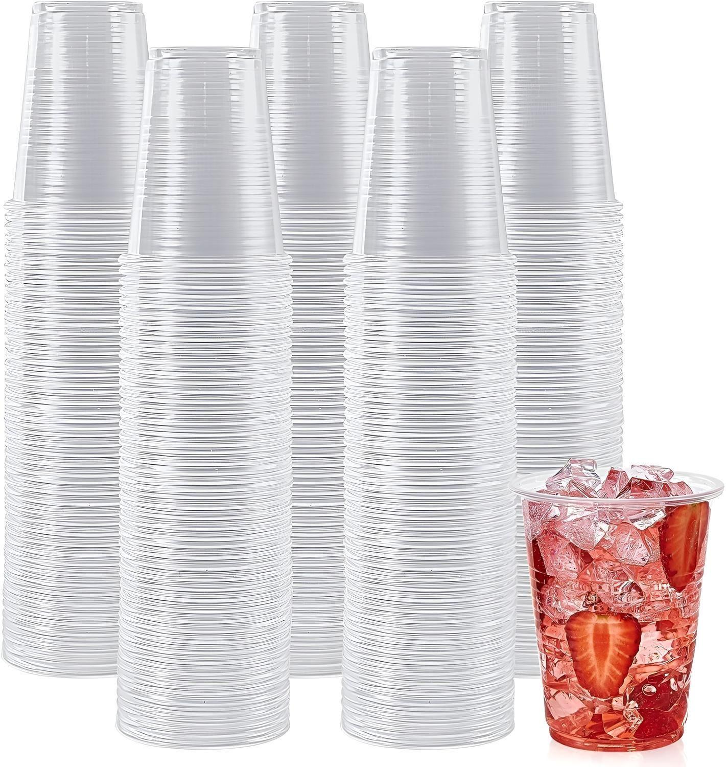 Pack x2.500 vasos desechables vasos plásticos 200ml-4