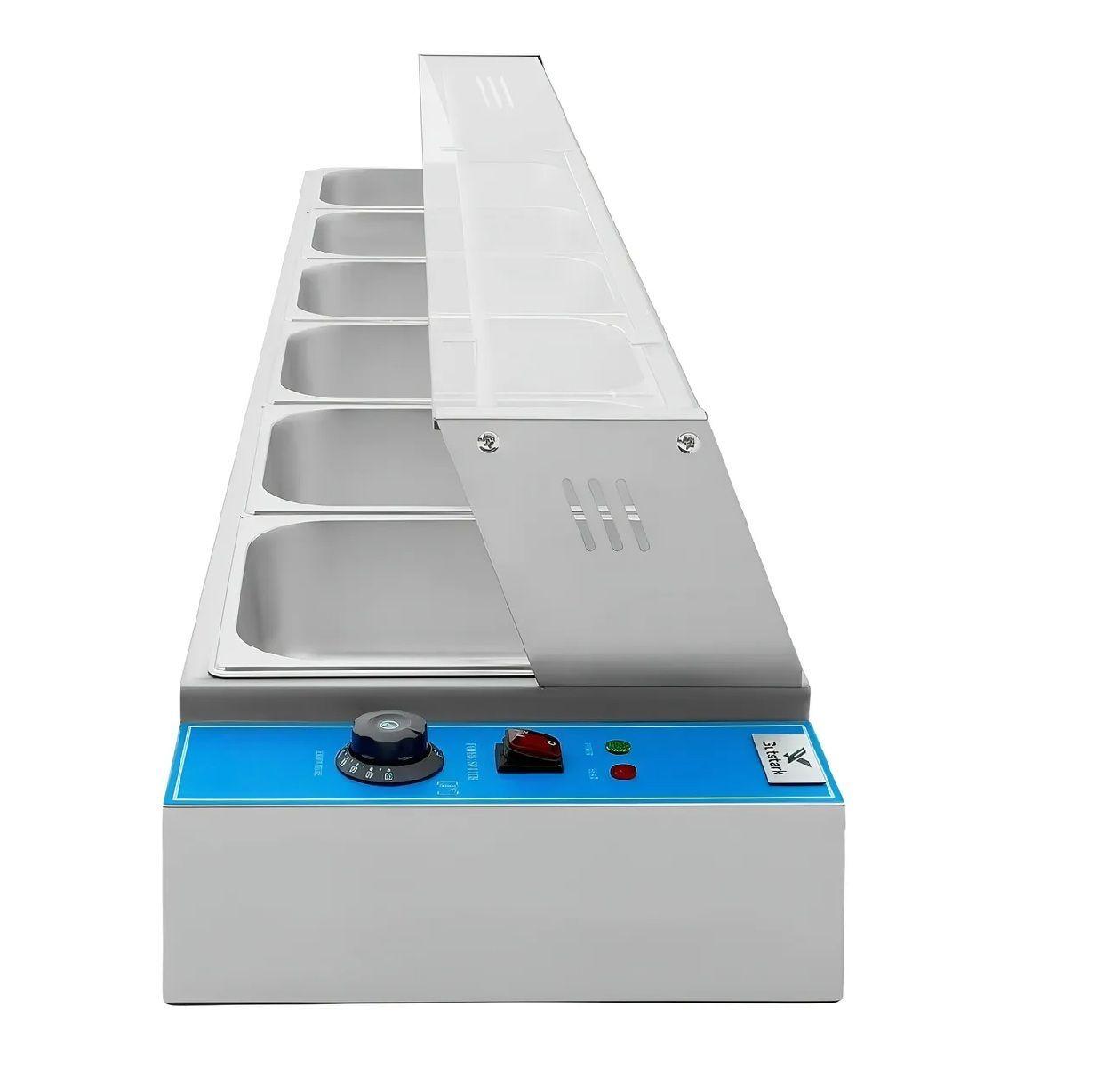 Chafer Bufetera Baño Maria Electrico Buffet 6 Depositos 7l-5