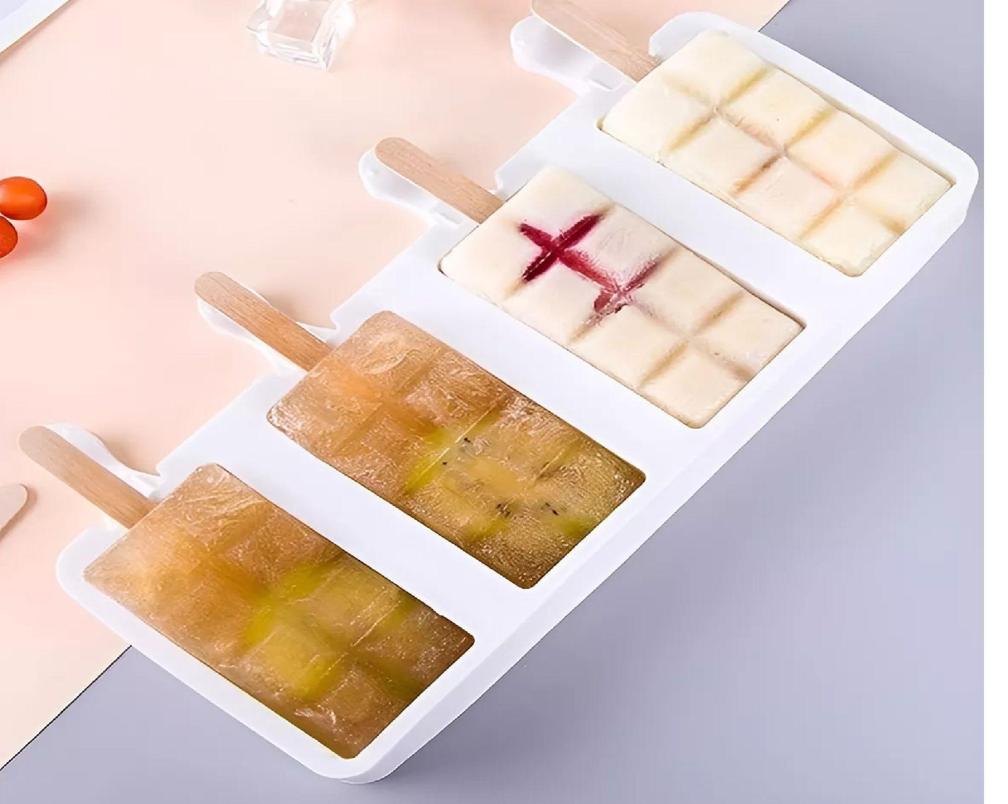 Pack X4 Molde De Silicona Para Helados Molde De Helado 051-4
