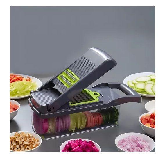 Cortadora De Verduras Picadora De Verduras Manual Pica 14pcs-4