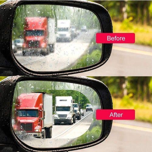 6 Lamina Antiempañante Anti Agua Laminas Espejo Retrovisor -4