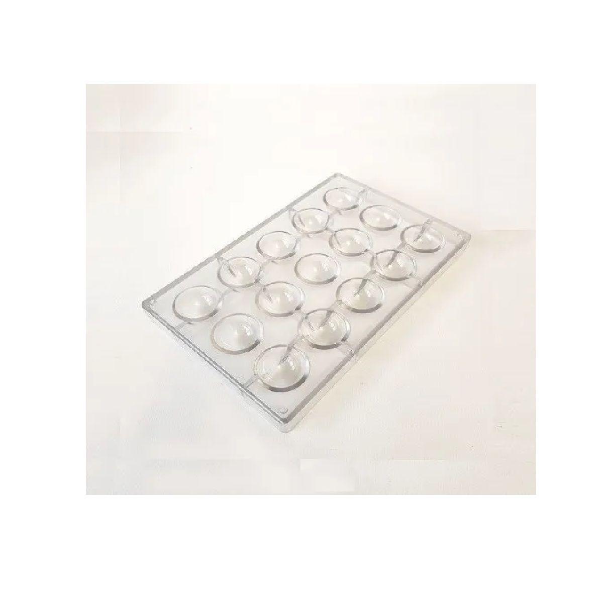 Moldes Chocolate Moldes De Chocolate Policarbonato 15circulo-2