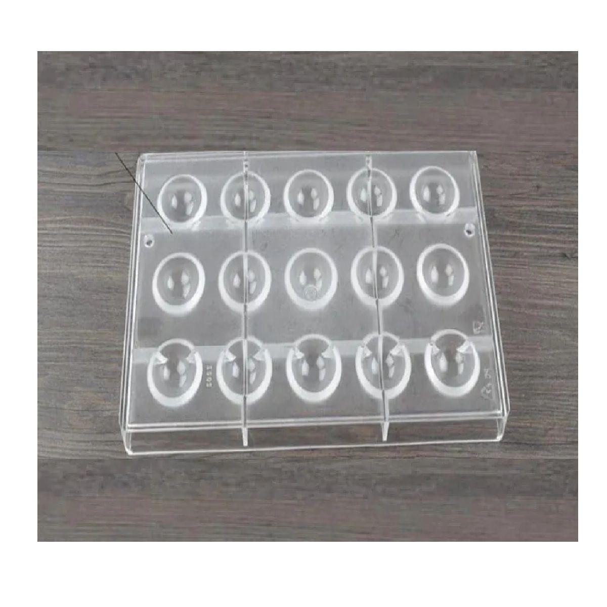 Moldes Chocolate Moldes De Chocolate Policarbonato 15circulo-3