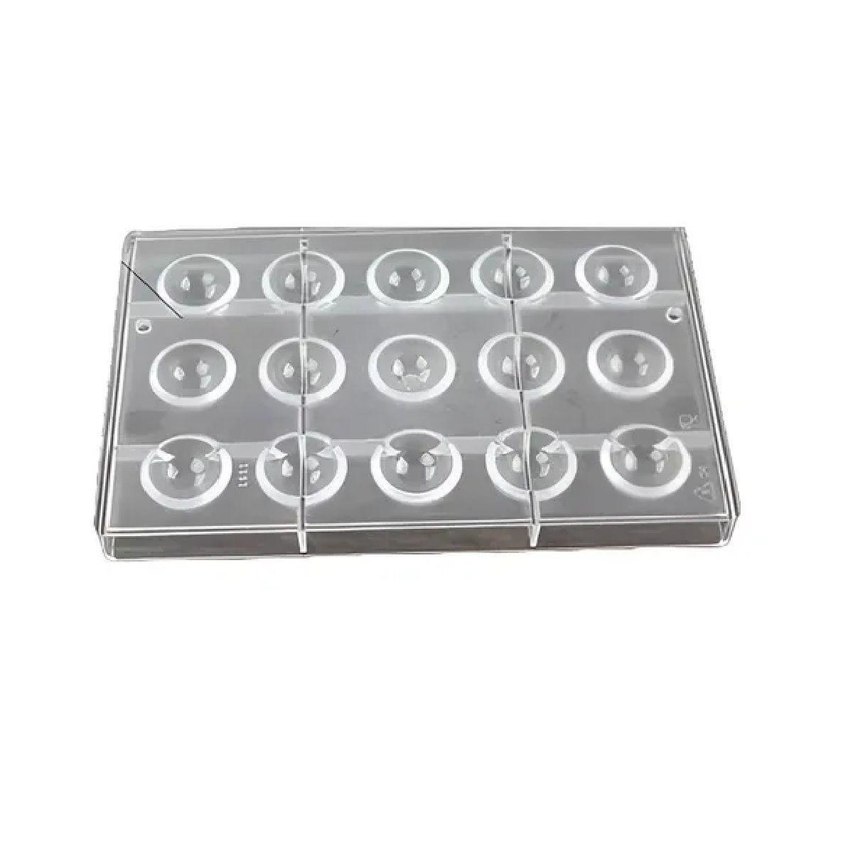 Moldes Chocolate Moldes De Chocolate Policarbonato 15circulo-6