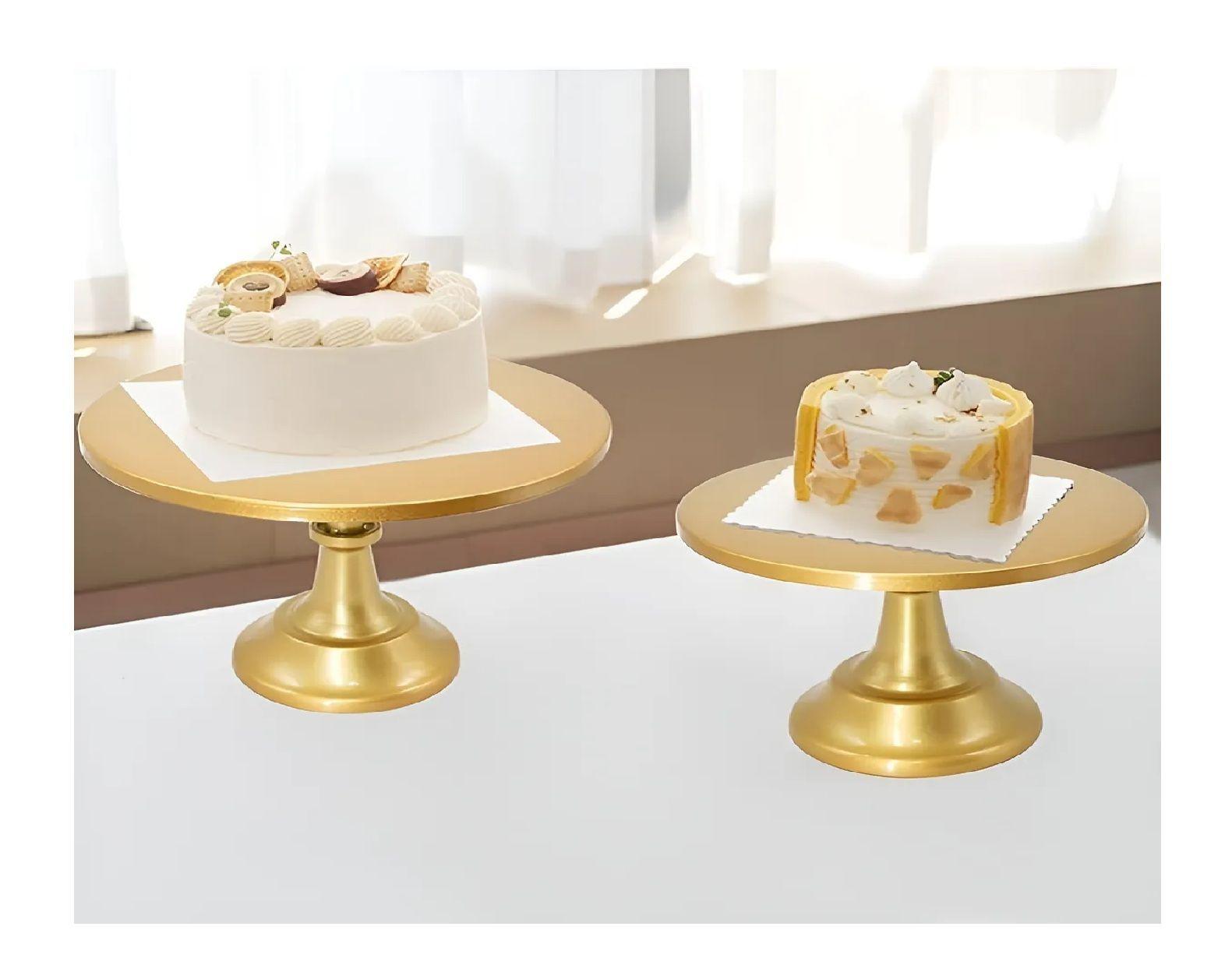 Set 3 Porta Cupcake Base Para Tortas Porta Tortas Exhibicion-3